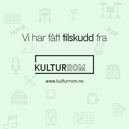 Grafikk: Vi har fått tilskudd fra Kulturrom